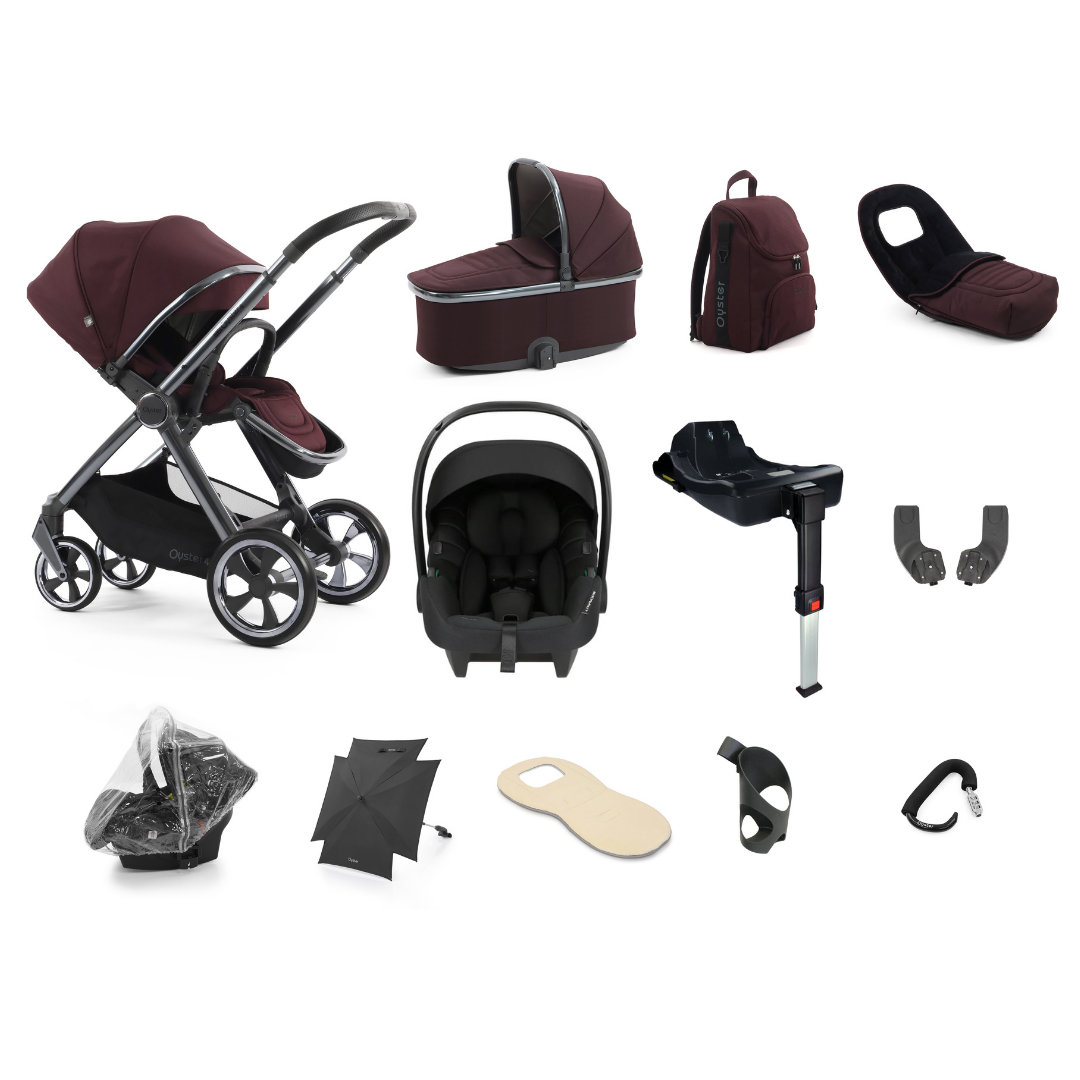 BabyStyle Oyster 4 Ultimate 12 Piece Bundle - Mulberry image 0