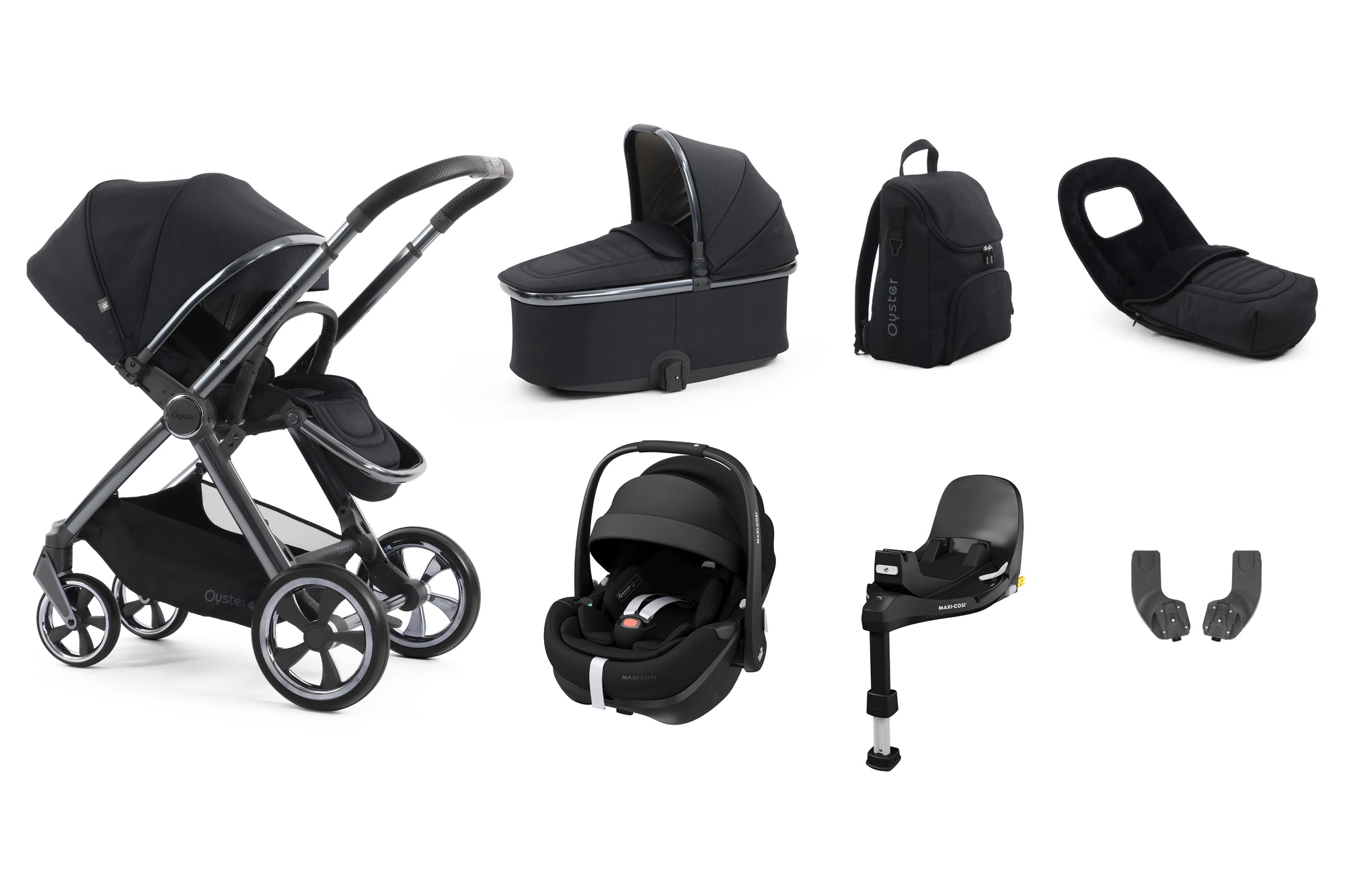 BabyStyle Oyster 4 Luxury 7 Piece Bundle - Carbonite image 5