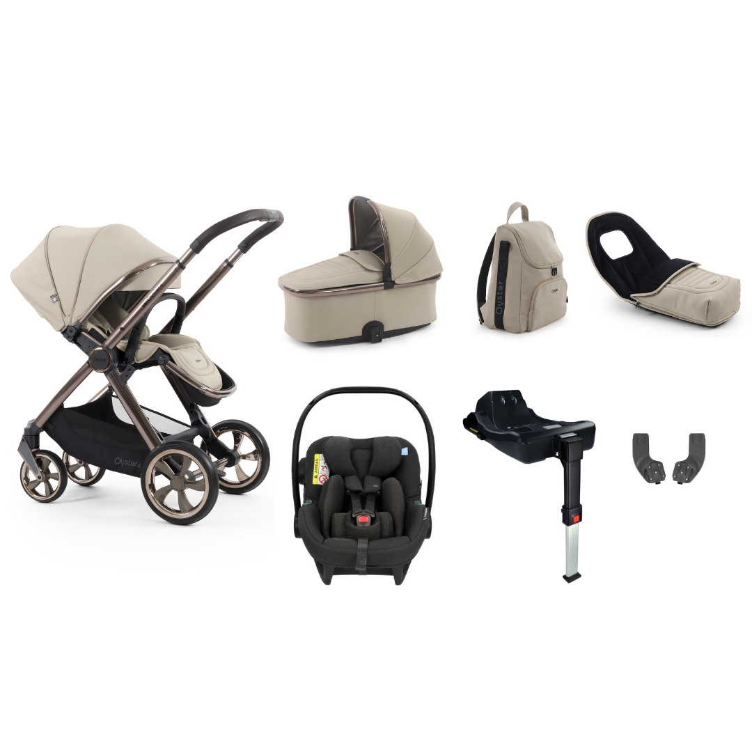 BabyStyle Oyster 4 Luxury 7 Piece Bundle - Buttermilk image 1
