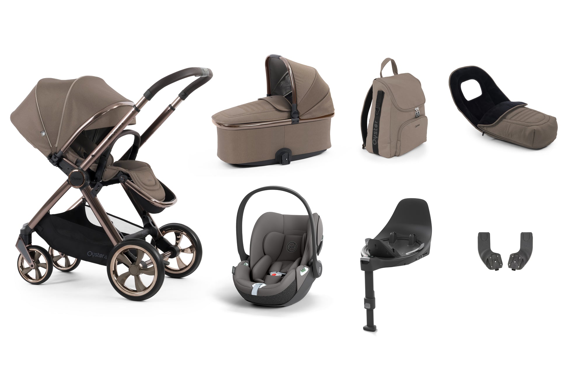 BabyStyle Oyster 4 Luxury 7 Piece Bundle - Mink image 6