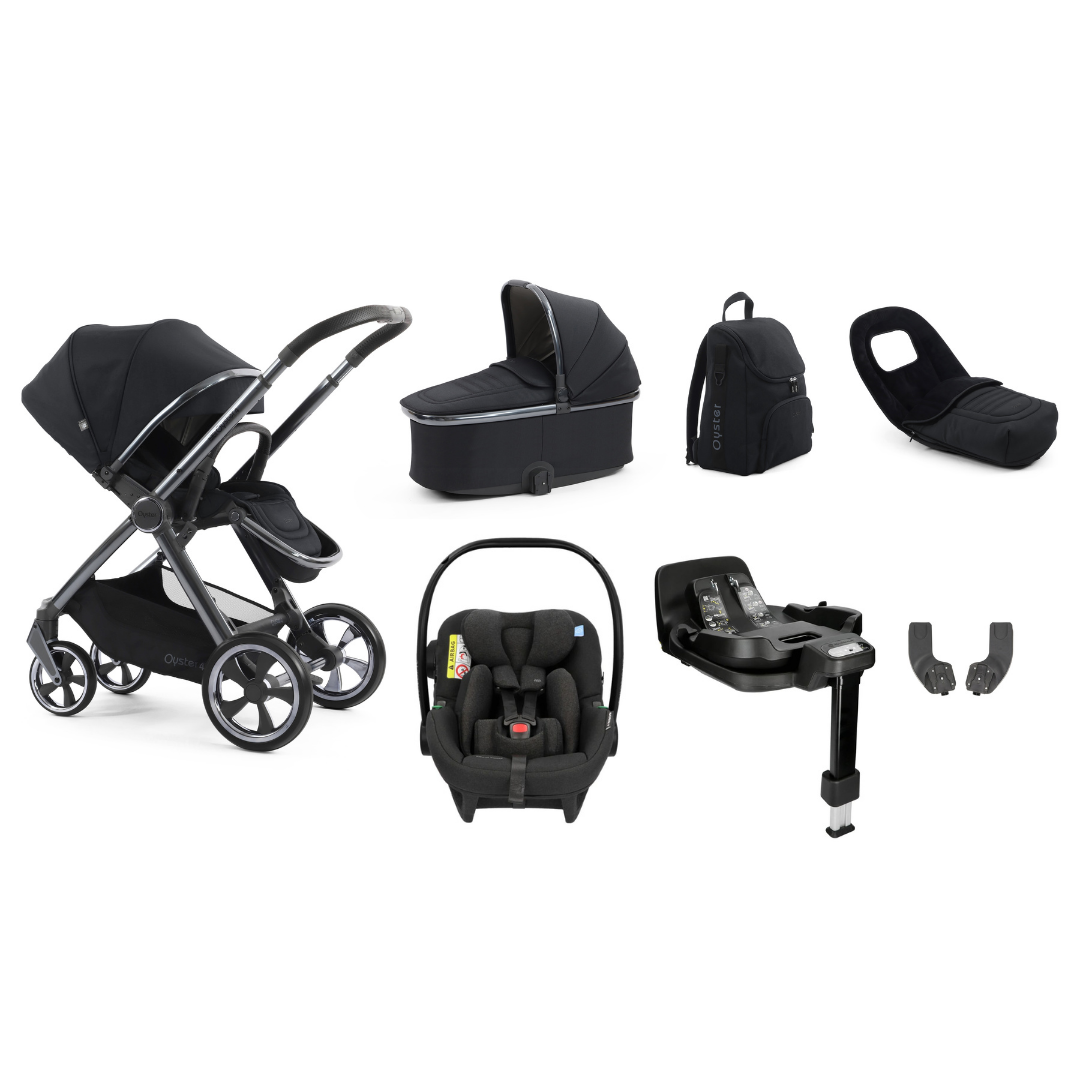 BabyStyle Oyster 4 Luxury 7 Piece Bundle - Carbonite image 0