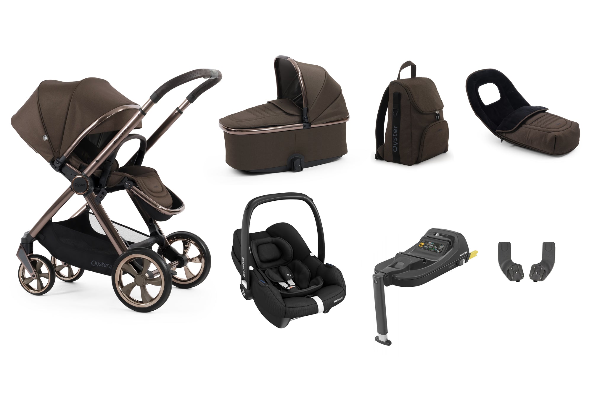 BabyStyle Oyster 4 Luxury 7 Piece Bundle - ChocolateVelvet image 8