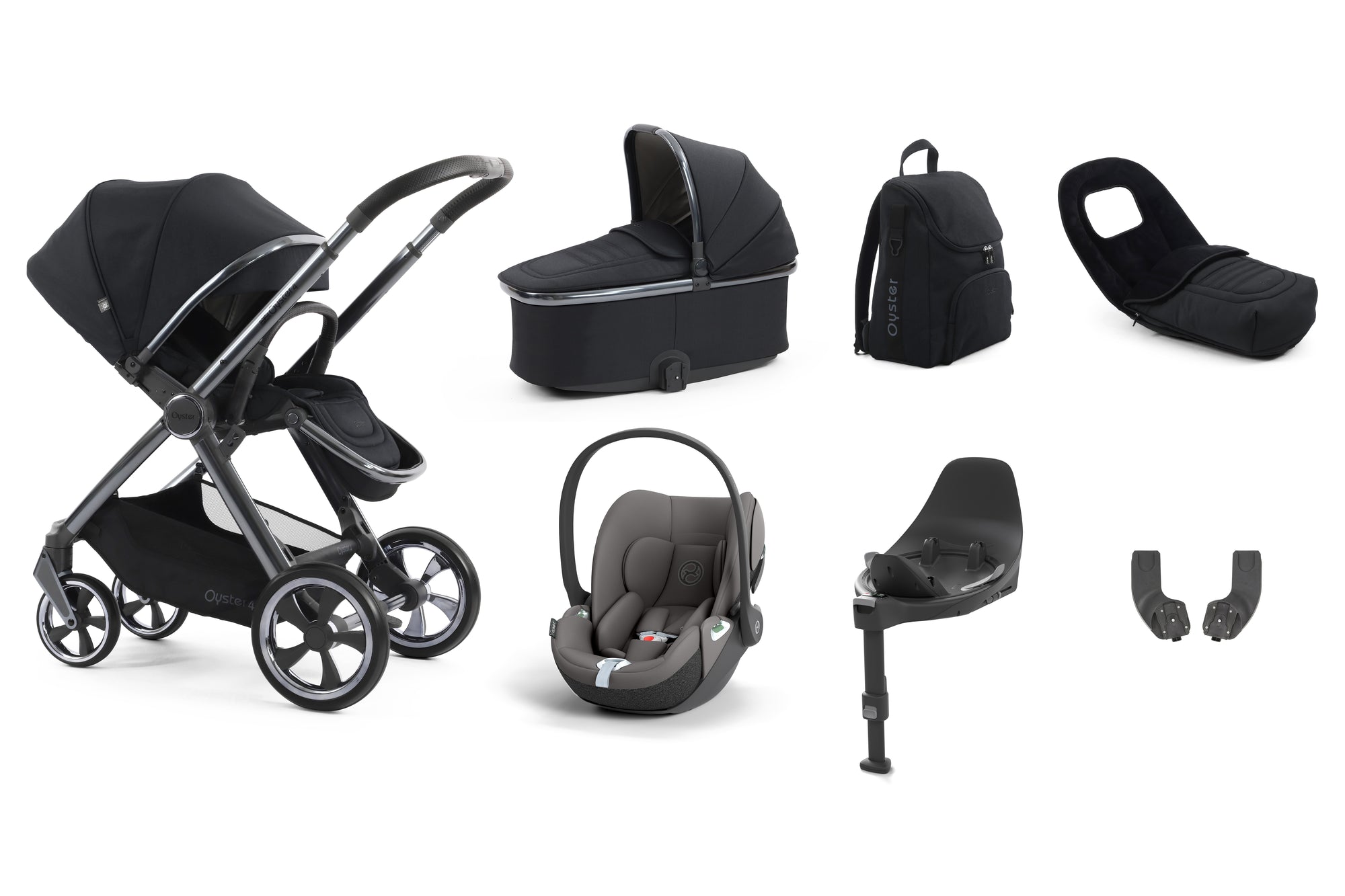 BabyStyle Oyster 4 Luxury 7 Piece Bundle - Carbonite image 7