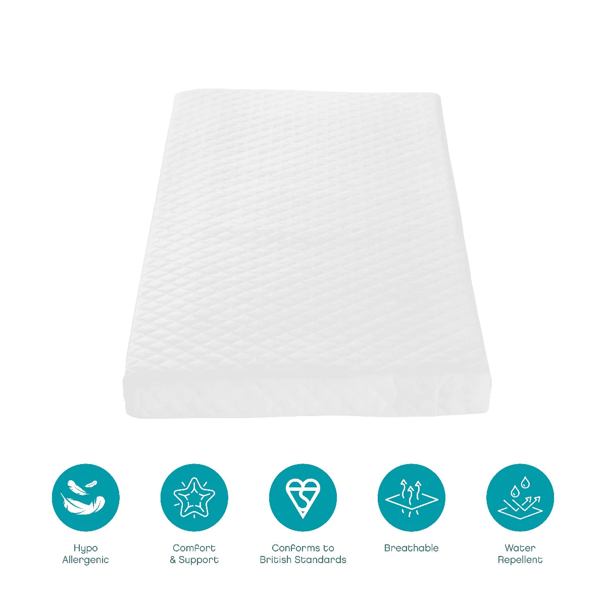 Tutti Bambini Sprung Cot Bed Mattress (70 x 140 cm)
