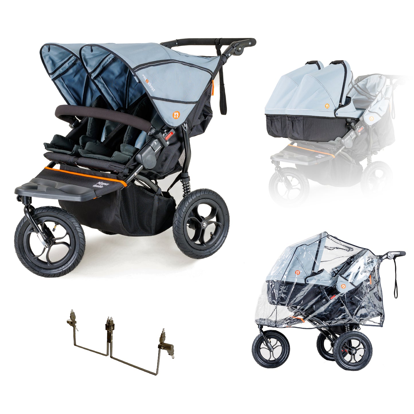 Out n About Nipper Double V5 Twin Bundle image 4