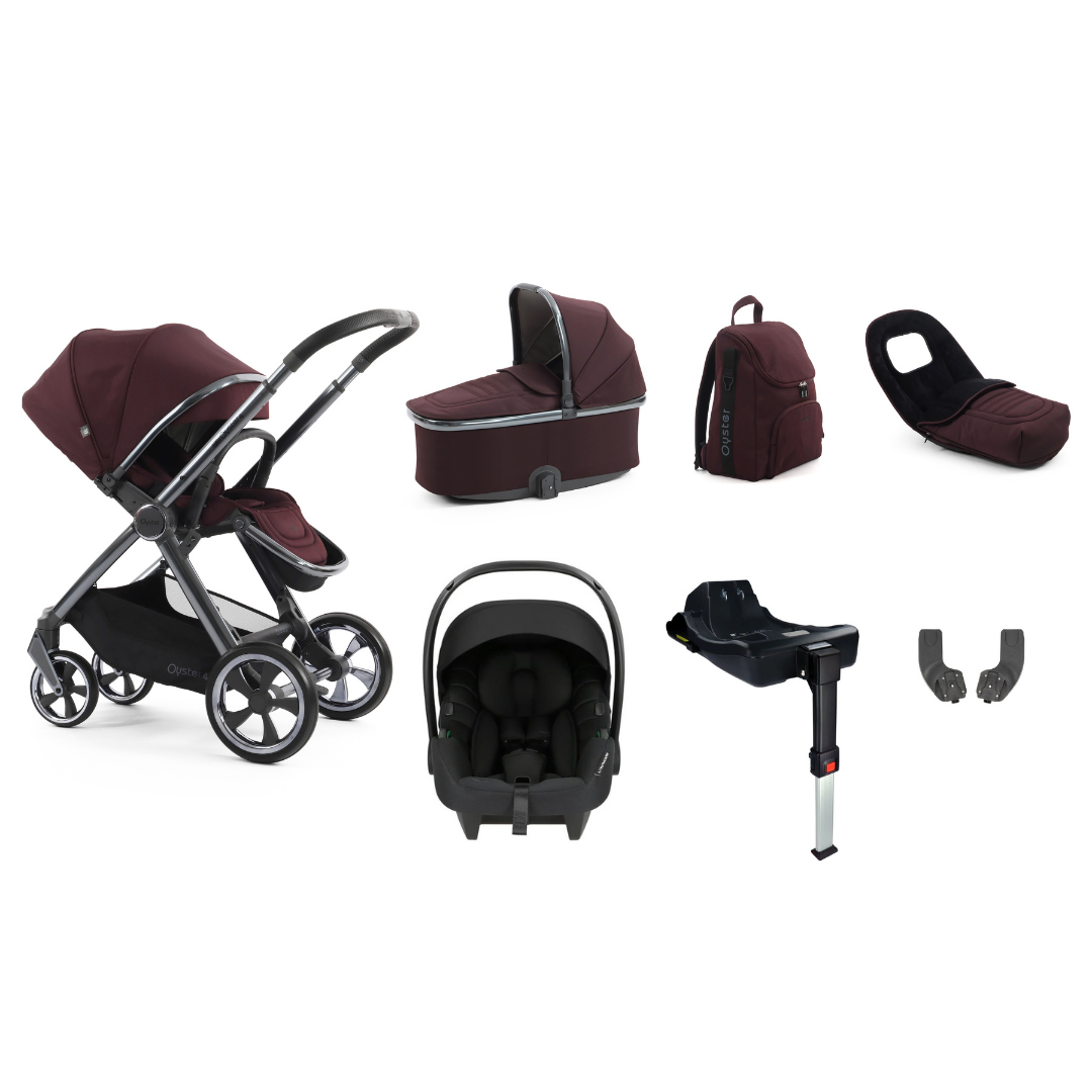 BabyStyle Oyster 4 Luxury 7 Piece Bundle - Mulberry image 3