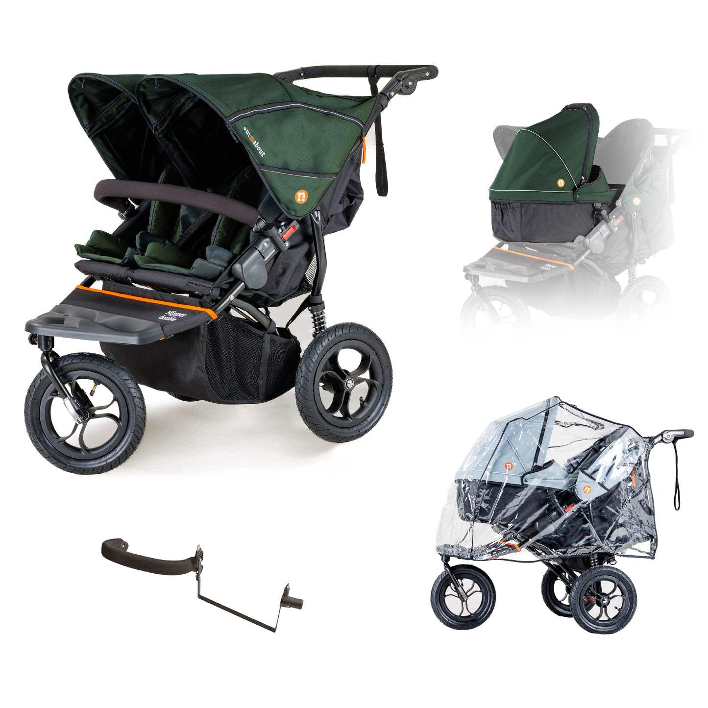 Out n About Nipper Double V5 Newborn and Toddler Bundle image 1