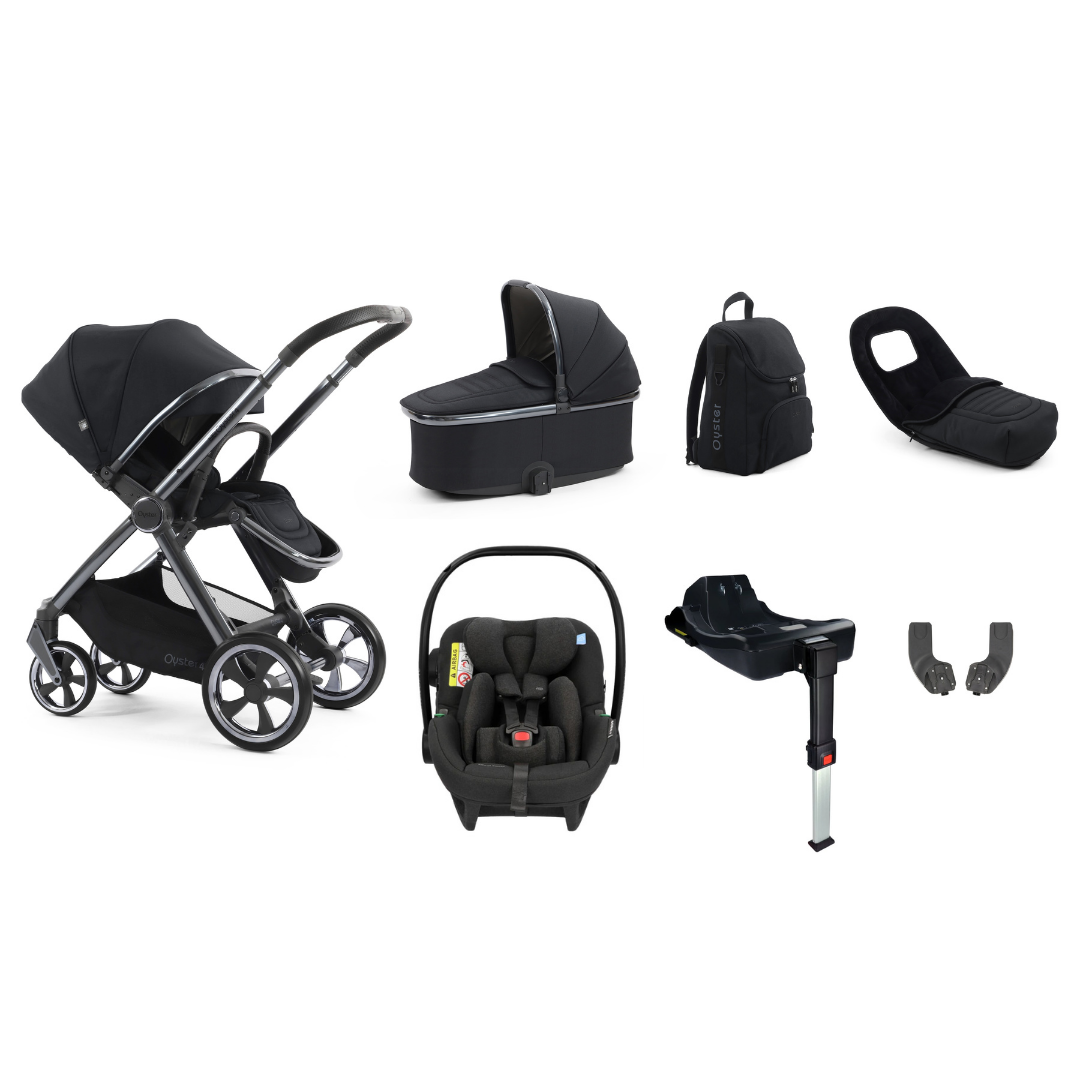 BabyStyle Oyster 4 Luxury 7 Piece Bundle - Carbonite image 1