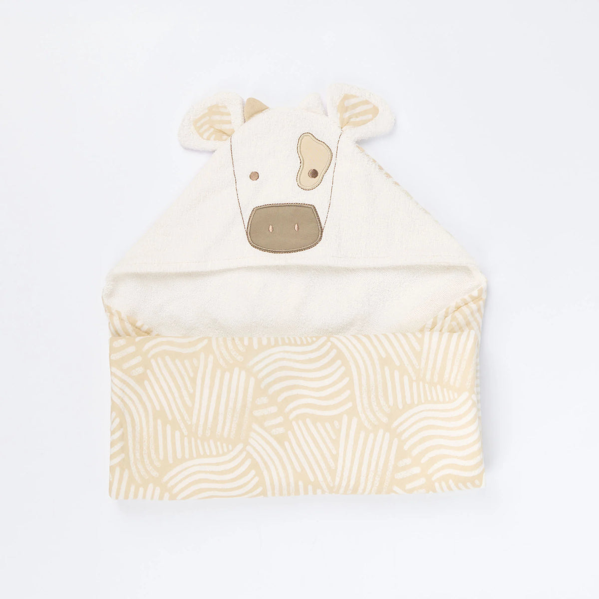 Tutti Bambini Hooded Towel - Clemi Cow