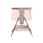 Tutti Bambini CoZee Luxe Mini Me Crib - Walnut & Blush