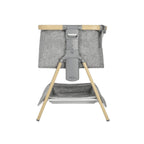 Tutti Bambini CoZee Mini Me Play Crib - Oak & Charcoal