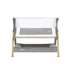Tutti Bambini CoZee Mini Me Play Crib - Oak & Charcoal