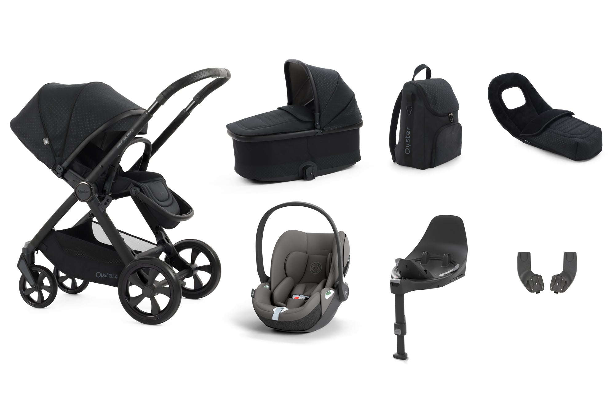 BabyStyle Oyster 4 Luxury 7 Piece Bundle - Raven image 6