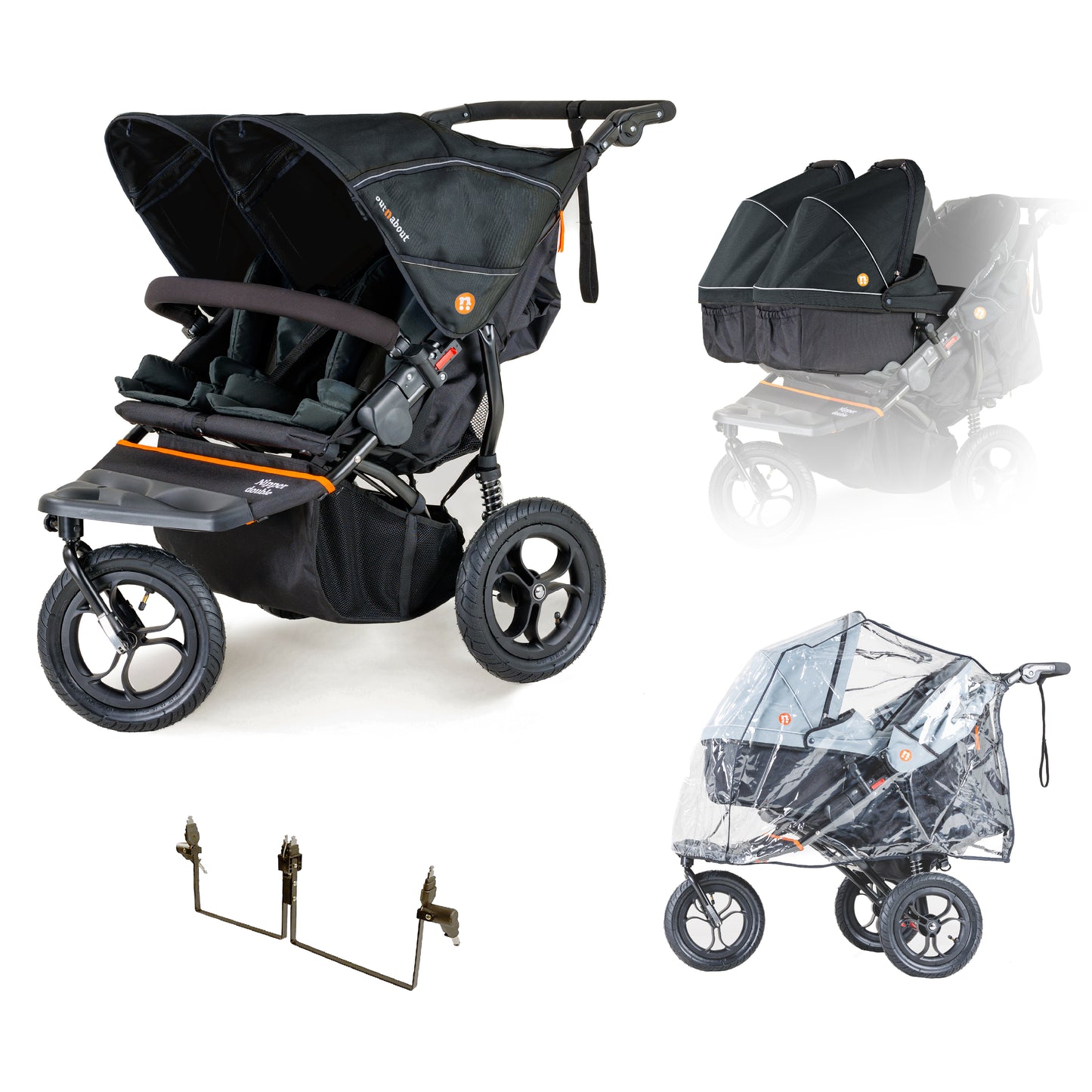 Out n About Nipper Double V5 Twin Bundle image 3