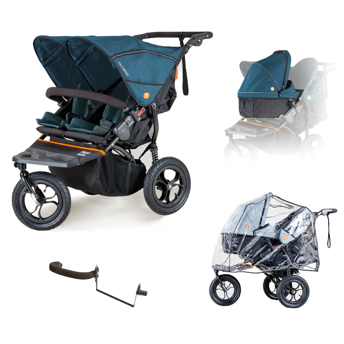 Out n About Nipper Double V5 Newborn and Toddler Bundle image 4