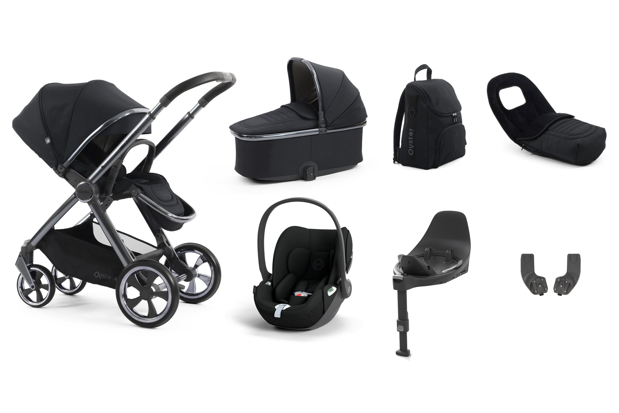 BabyStyle Oyster 4 Luxury 7 Piece Bundle - Carbonite image 6