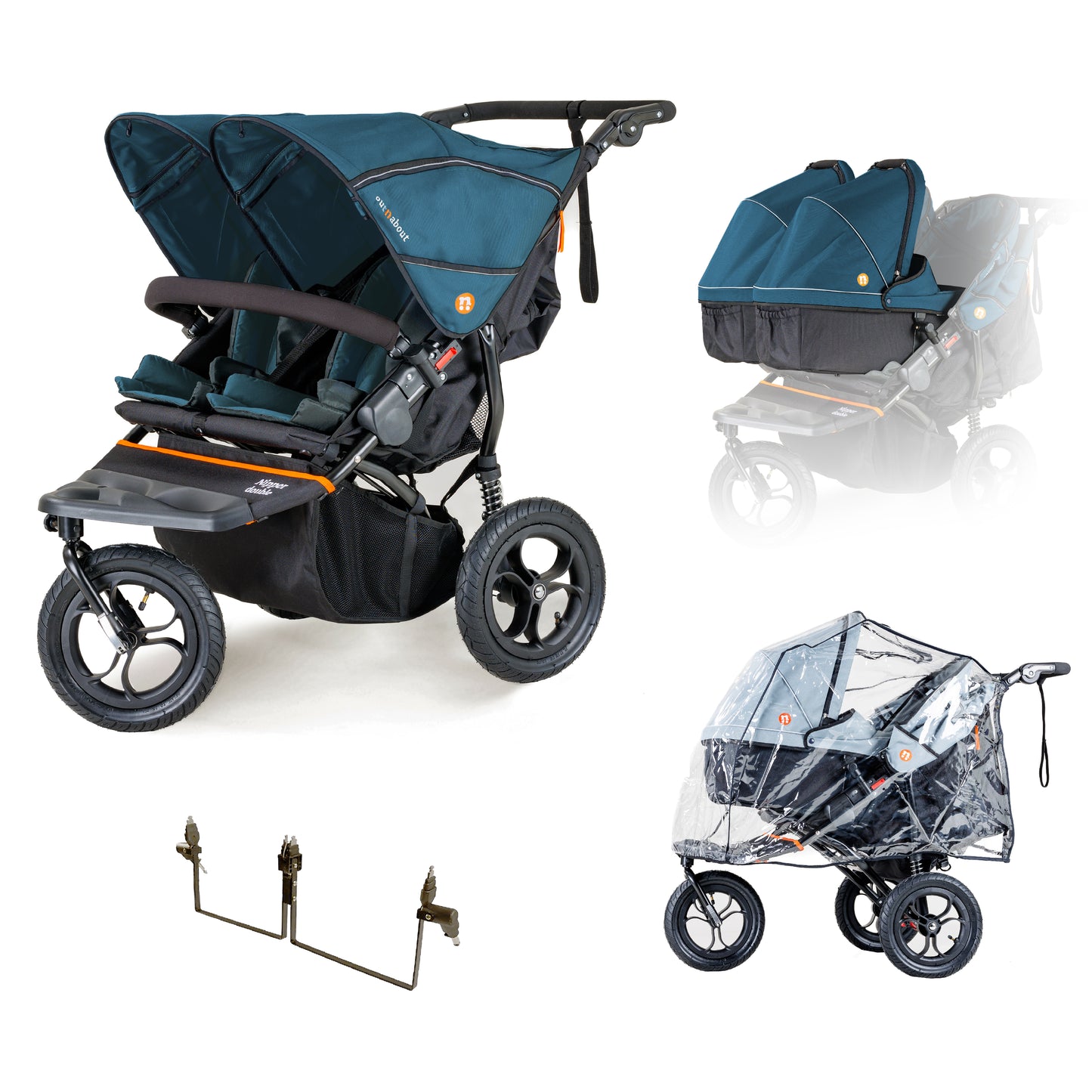 Out n About Nipper Double V5 Twin Bundle image 1