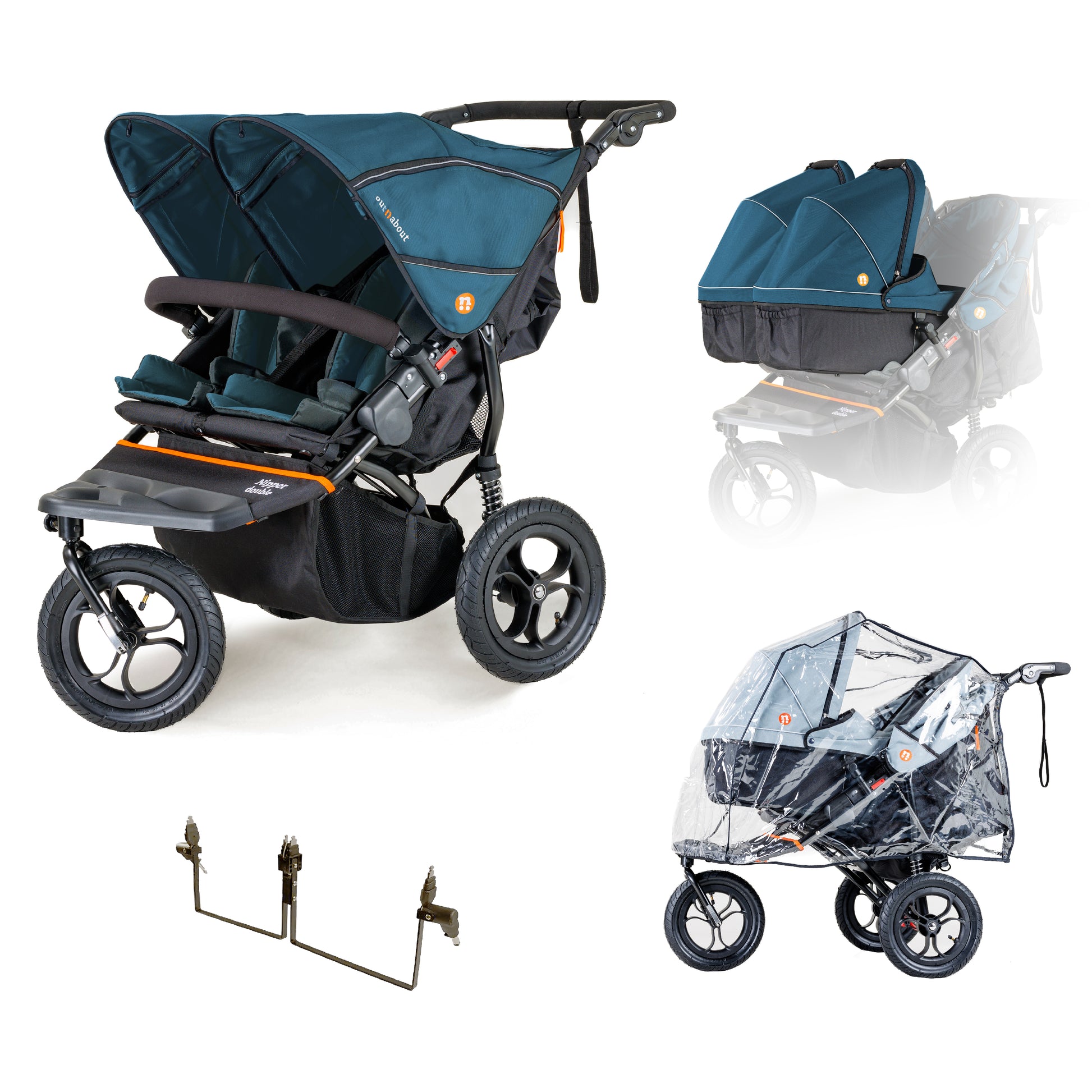Out n About Nipper Double V5 Twin Bundle image 1