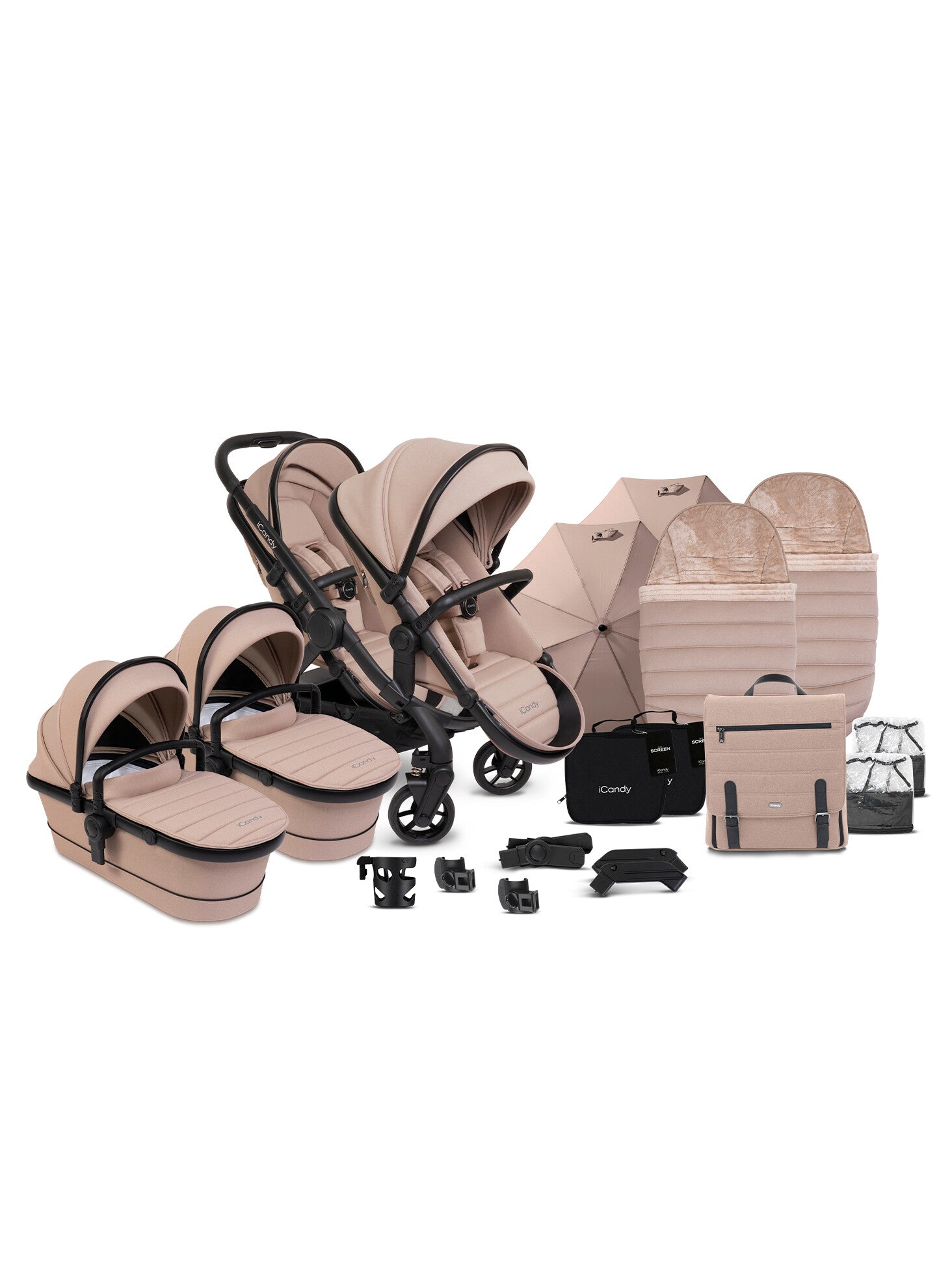 iCandy Peach 7 Twin Complete Bundle - Cookie