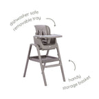 Tutti Bambini Nova Maison 7 in 1 Highchair - Truffle