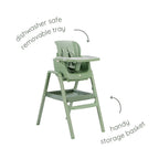 Tutti Bambini Nova Maison 7 in 1 Highchair - Matcha