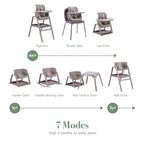 Tutti Bambini Nova Maison 7 in 1 Highchair - Truffle