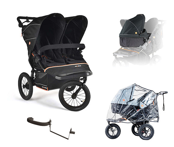 Out n About Nipper Double V6 Plus Newborn and Toddler Bundle