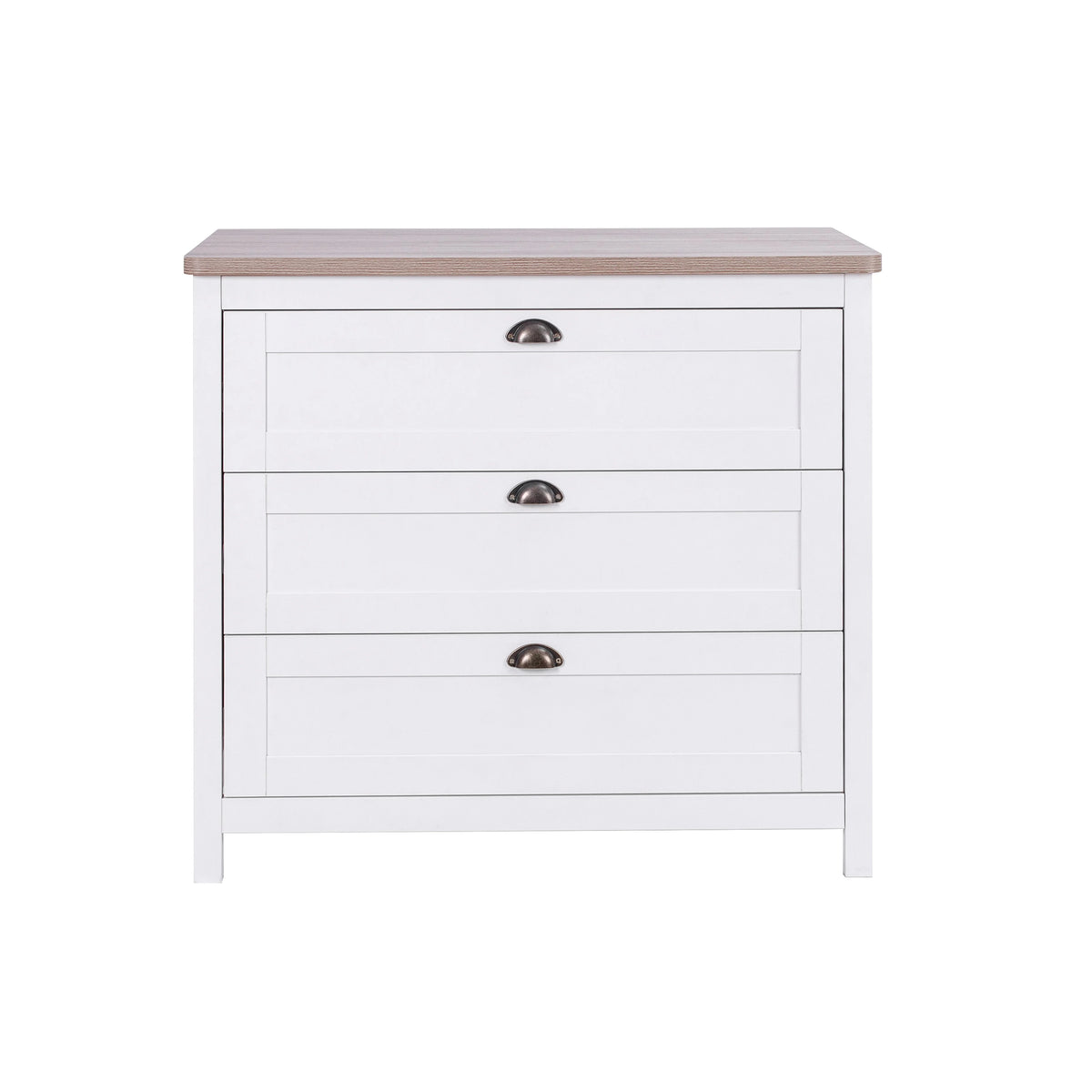Tutti Bambini Verona Chest Changer - White/Oak