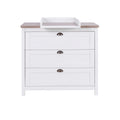 Tutti Bambini Verona Chest Changer - White/Oak