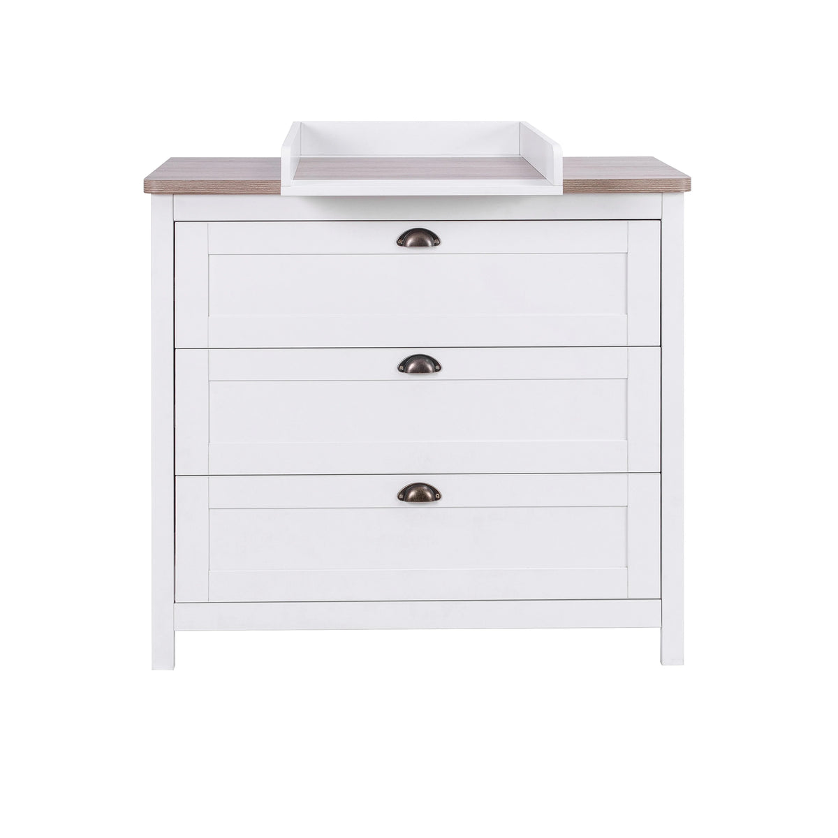Tutti Bambini Verona Chest Changer - White/Oak